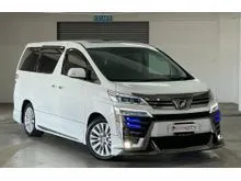 2013 Toyota Vellfire 3.5 ZG ALL FULL SPEC LEATHER PILOT SEAT
