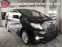 2016 Toyota Alphard 2.5 SA JBL SUNROOF 360 CAM PRE CRASH JAPAN UNREG