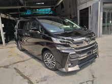 2015 Toyota Vellfire 2.5 ZG PRE CRASH SYSTEM UNREG15
