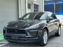 2022 Porsche Macan 2.0 Japan Spec Grade 5A LOW Mileage Massive Option with BOSE Sound, Panroof, PASM, Black Leather, Sport Chrono And More...