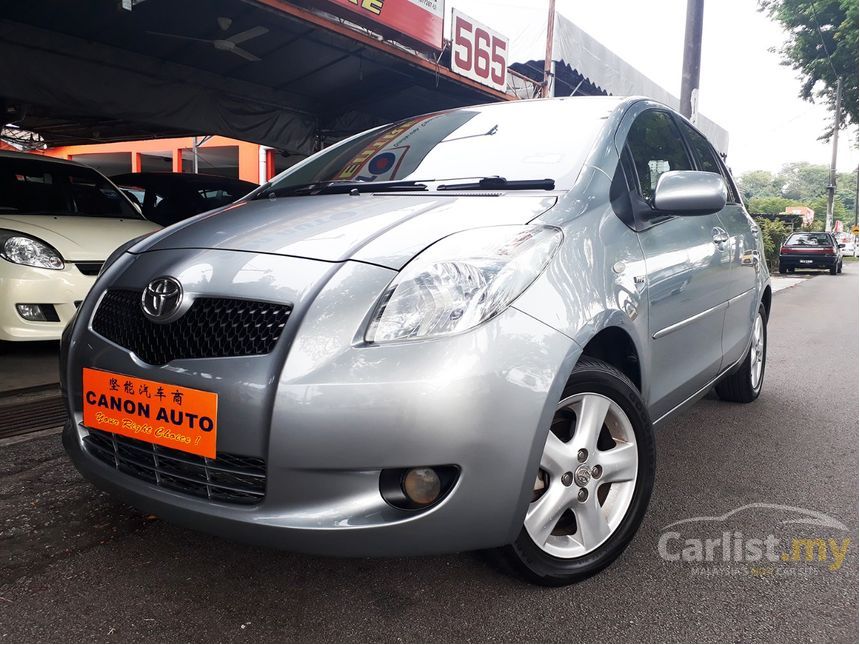 2007 toyota yaris hatchback specifications