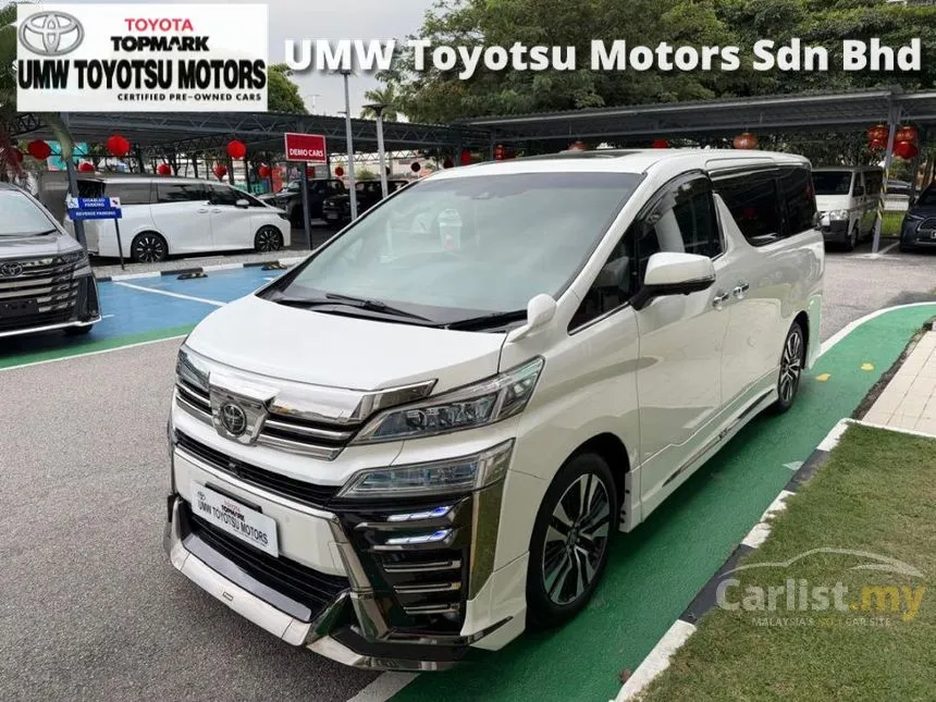 2021 Toyota Vellfire ZG MPV
