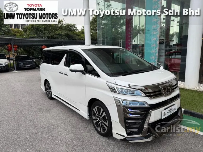 2021 Toyota Vellfire ZG MPV