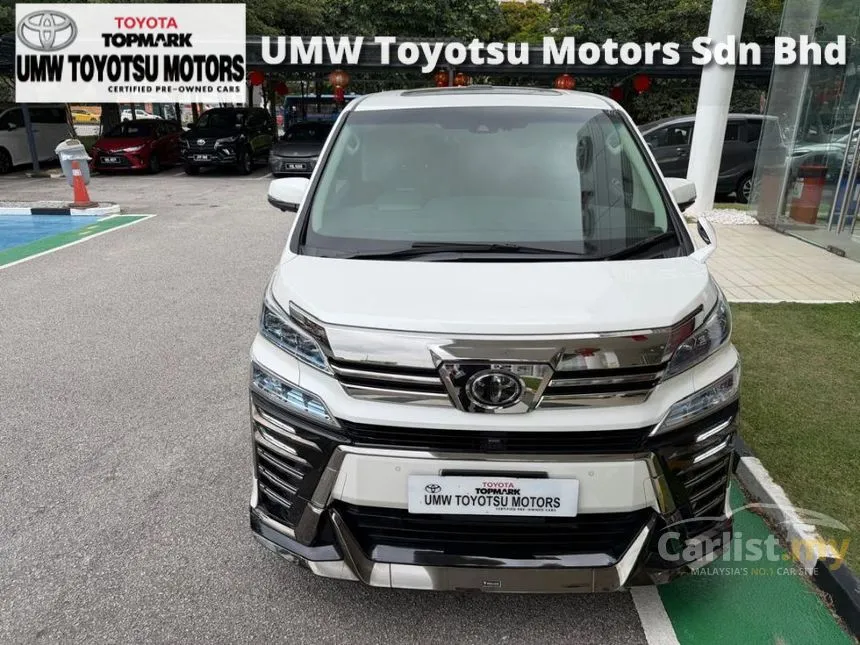 2021 Toyota Vellfire ZG MPV