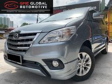 2016 TOYOTA INNOVA 2.0 G FACELIFT FULL SERVICE RECORD MILEAGE 30K KM TOP MODEL 7 SEATER MPV