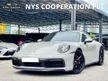 Recon 2020 Porsche 911 3.0 Carrera S Coupe 992 PDK Unregistered Sport Chrono With Mode Switch Sport Exhaust System Bose Sound System Sport Seat Plus Pors