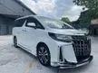 Recon 2020 Toyota Alphard 2.5 G S C Package MPV mileage 6000 only