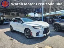 2024 Lexus RX 350 F Sport (Grade 5A Original 3,000km) (8 Year Warranty) Panoramic Roof Head Up Display 360 Camera Auto Parking Kick Power Boot RX350 F