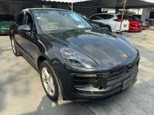 2022 Porsche Macan 2.0 New Facelift With Panroof , Sport Chrono , Blind Spot , Matrix Headlamp , Keyless Entry [ Grade 4.5 / 23k km ] Recon Unregister