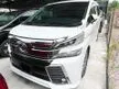Used 2017 Toyota Vellfire 2.5 Z G Edition*RECON USED*5 YEARS WARRANTY * FAMILY CAR