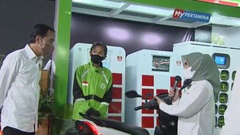 Gojek Urus Kendaraan Listrik Bareng Swasta & BUMN, Ini Pesan Jokowi