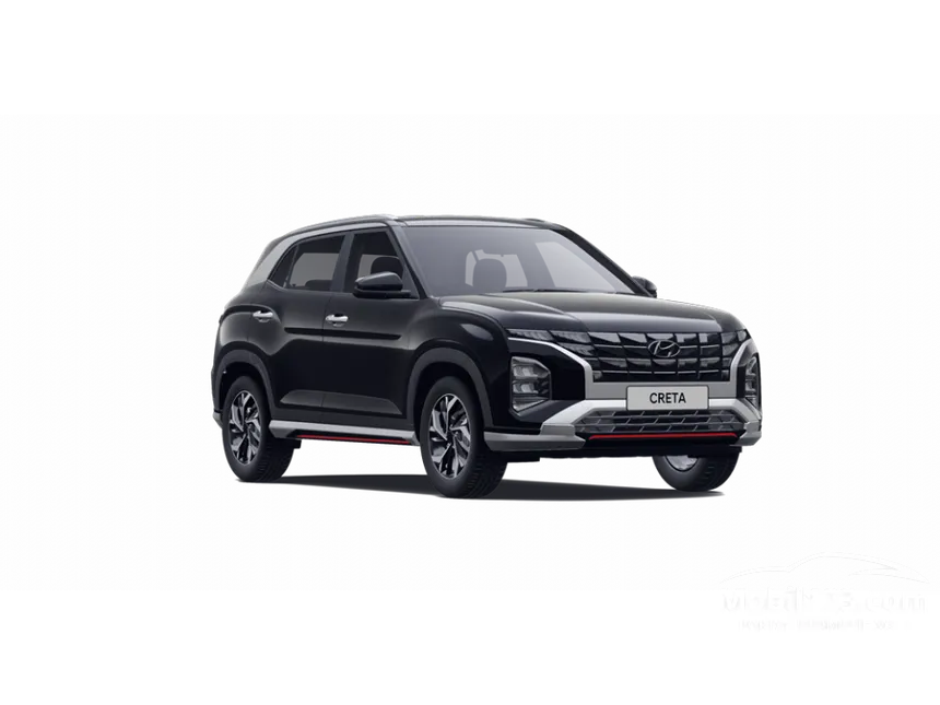 Jual Mobil Hyundai Creta 2024 Trend 1.5 di Jawa Barat Automatic Wagon Hitam Rp 289.300.000