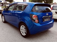 2014 Chevrolet Sonic 1.4 (A) Hatchback S
