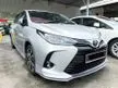 Used 2021 Toyota Vios 1.5 G Sedan * FULL SERVICE RECORD * Warranty by TOYOTA *
