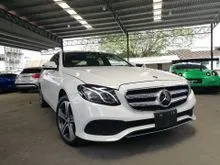 2017 Mercedes-Benz E200 2.0 (4_MATIC) JAPAN SPEC BURMESTER SOUND FULL LLEATHER SEATS POWER BOOT 2X MEMORY SEATS Avantgarde AMG Sedan