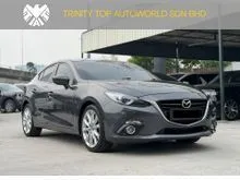 LEATHER SEAT REVERSE CAMERA 2016 Mazda 3 2.0 SKYACTIV-G High Sedan SELLING WITH WARRANTY