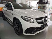 2017 Mercedes-Benz GLE43 3.0 AMG Coupe LOCAL CBU Under WARRANTY till year 2021 by MBSM with Panaromic Roof Harman Kardon Sound system & 22inch AMG rim