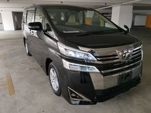 2018 Toyota Vellfire 2.5 X NEW FACELIFT BODYKIT LEATHER ANDROID PLAYER /5 YEAR WARRANTY