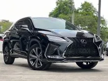 2020 Lexus RX 300 2.0 F Sport SUV BLACK INTERIOR JAPAN GRADE 4.5A HIGH SPEC
