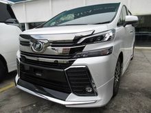 2016 TOYOTA VELLFIRE 2.5 ZG - MANY UNITS - NORMAL TO FULL SPECS - JBL - 4CAM - BODYKIT - SUNROOF - LEATHER SEATS