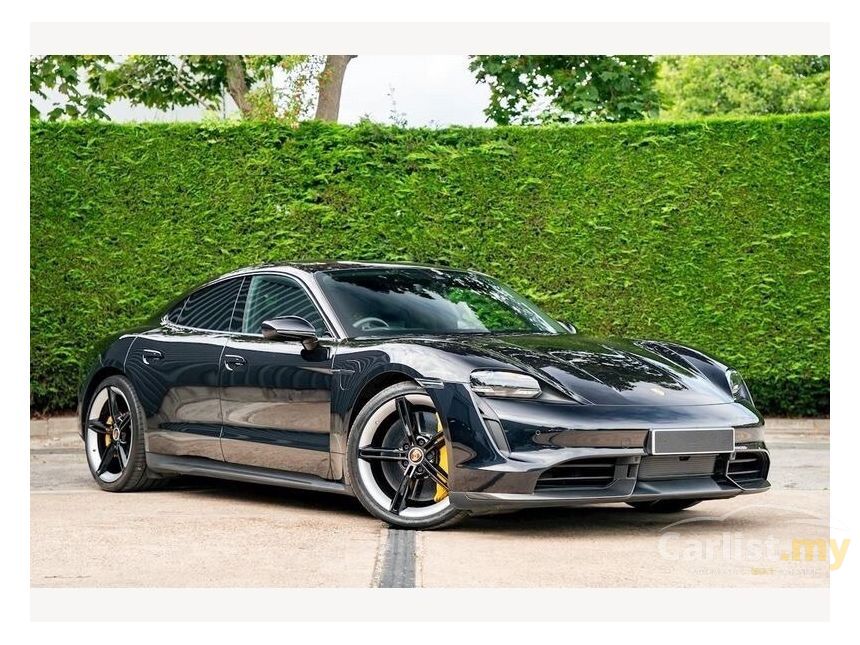 Recon 2020 Porsche Taycan Turbo S JET BLACK - Cars for sale