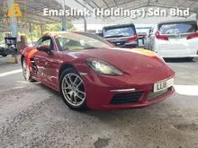 2018 Porsche 718 2.0 Cayman Coupe Reverse Camera Uk Spec