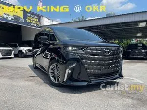 2024 Toyota Alphard 2.5 Z MPV / HUD / 360 CAMERA / MOONROOF / DIM / BSM / DIGITAL METER / SPARE TYRE / UNREG