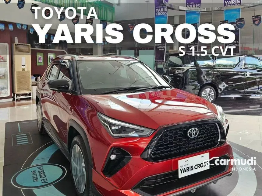 Jual Mobil Toyota Yaris Cross 2023 S GR Parts Aero Package 1.5 di Banten Automatic Wagon Merah Rp 353.200.000