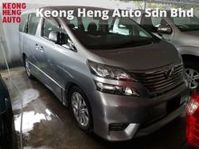 (ACTUAL YR MADE 2OO8) Toyota Vellfire 3.5 Z G Edition (REG 2O12) MPV