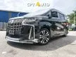 Recon 2021 Toyota Alphard 2.5 G S C SC Package MPV/ 2 POWER DOOR/ POWER BOOT/ 3LED/ ANDROID PLAYER CAR PLAY