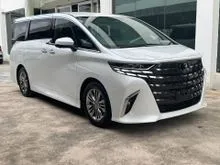 2024 Toyota Alphard 2.5 Z MPV GRADE 5A 100KM NEW CAR CONDITION, SUNROOF HUD 360 SIDE STEP ETC ETC