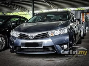 2015 Toyota Corolla Altis 2.0  V Sedan Price Including OTR
