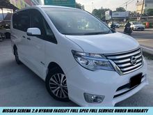 2018 Nissan Serena 2.0 S-Hybrid High-Way Star Facelift Full Spec Demo Car Under Warranty