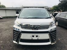 2018 Toyota Vellfire 2.5 New arrival Stock