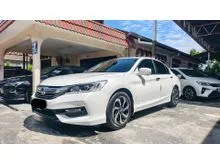 2016 Honda Accord 2.0 VTi-L Sedan JomCheck Report / GEN 9.5 Face-lift Model Pearl White / LaneWatch Camera/ High Full Spec VTIL Premium Auto VTEC (A)