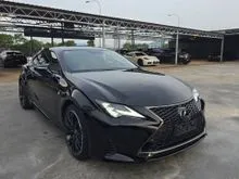 2021 (UNREG) Lexus RC 300 2.0 F Sport RC300 NEW FACELIFT**JAPAN FULL SPEC**SUNROOF**BLIND SPOT**NEW ARRIVAL OFFER**MEGA SALE