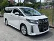 Recon 2019 Toyota Alphard 2.5 S 8 SEATER LOW MILEAGE