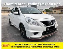 2015 Nissan Almera 1.5(A) FULL SPEC IMPUL BODYKIT LOW MILEAGE