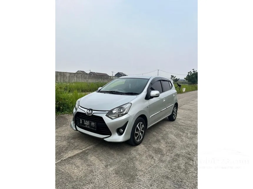 Jual Mobil Toyota Agya 2019 G 1.2 di Jawa Barat Automatic Hatchback Silver Rp 115.000.000