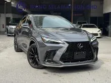 UNREG 2023 Lexus NX350 2.4 F-Sport AWD / Pan Roof / Red Interior / DIM / Low Mileage / Tip Top Condition
