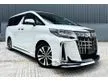 Recon 2022 Toyota Alphard 2.5 SC FULL SPEC JBL 360 CAMERA GRADE A JAPAN APPLE CAR PLAY LOW MILEAGE 8K+ ONLY UNREG