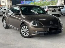 2015 Volkswagen Beetle 1.2 TSI Coupe WARRANTY FULL SERVICE LED DAYLIGHTS ONE OWNER