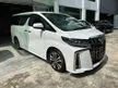 Recon 2022 Toyota Alphard 2.5 G S C Package MPV SC DIM BSM SUNROOF ROOF TV GRADE 5A 12K KM MILEAGE