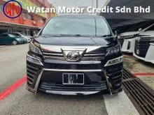 2018 Toyota Vellfire 2.5 ZG FACELIFT 3LEDS HEADLIGHT 360 CAMERAS PRE CRASH SYSTEM LANE KEEP ASSIST VENTILATED SEAT FULL LEATHER PILOT SEAT WARRANTY