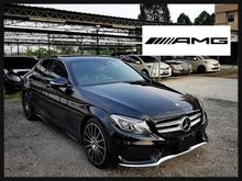 2014 (UNREG) Mercedes-Benz C180 AMG SPORT**JAPAN HIGH SPEC**RADAR SAFETY**FULL SPEC**NEW STOCK OFFER
