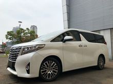 ALPHARD 2.5 G ATPM 2015 WHITE ON BEIGE TDP 150JT
