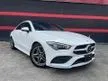Recon Recon MERCEDES BENZ CLA250 2.0 4MATIC AMG GRADE 5A CAR COME WITH LOW MILEAGE,PANORAMIC SLIDING ROOF,360 4CAMERAS,HUD ,FREE WARRANTY, BIG OFFER NOW