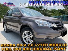 2012 Honda CR-V 2.0 i-VTEC MODULO FULL SVC RCD ORI PAINT