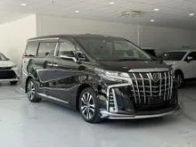 19K MILEAGE - 2023 Toyota Alphard 2.5 G S C - JAPAN MODELLISTA KIT - SUNROOF - DIM - BSM - ROOF MONITOR - READY STOCK