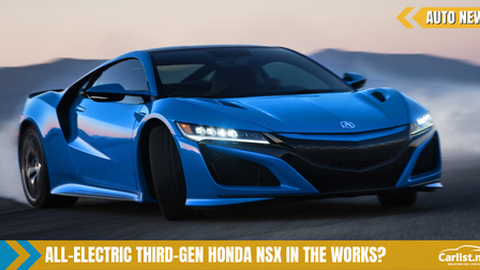 The Next-Gen Honda NSX Will Be An EV